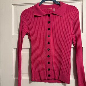 Tahari Pink Cotton Sweater size S